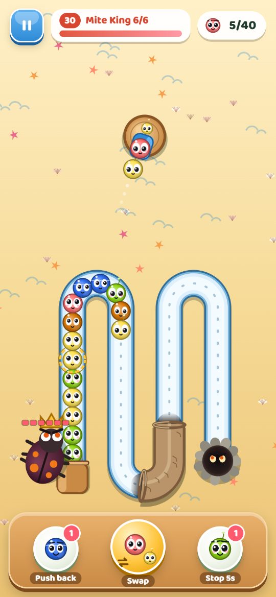 Marble Chain: the Mite King