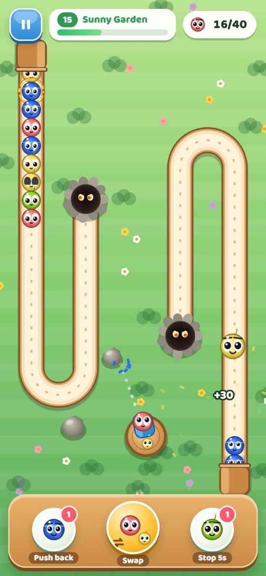 Marble Chain: Two chains at once
