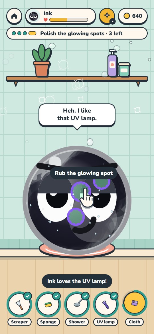 Marble Spa: Hidden smudges