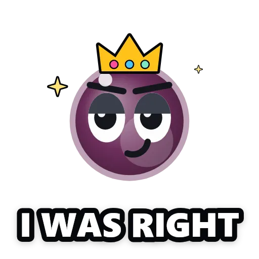 Plum &mdash; I WAS RIGHT