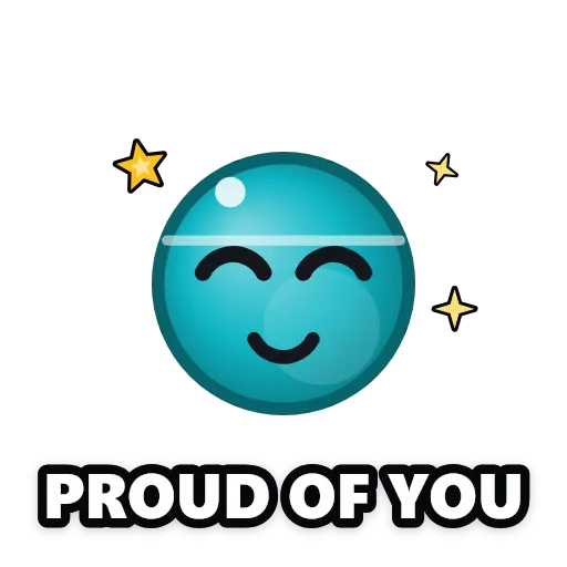 Teal &mdash; PROUD OF YOU