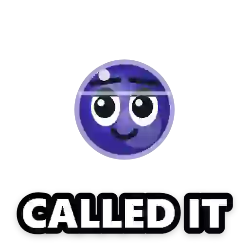 Indigo &mdash; CALLED IT