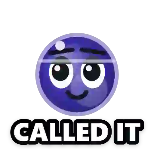 Indigo &mdash; CALLED IT